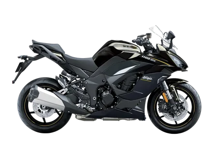 Ninja 1100 SX — Metallic Brilliant Golden Black / Metallic Carbon Gray