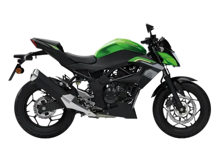 Z125 — Candy Lime Green / Metallic Spark Black
