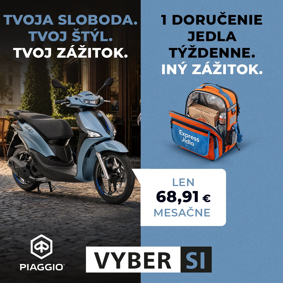 TVOJA SLOBODA. TVOJ ŠTÝL. TVOJ ZÁŽITOK.
